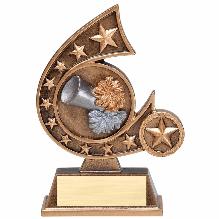 Cheerleading Comet Series Resin 5-3/4"