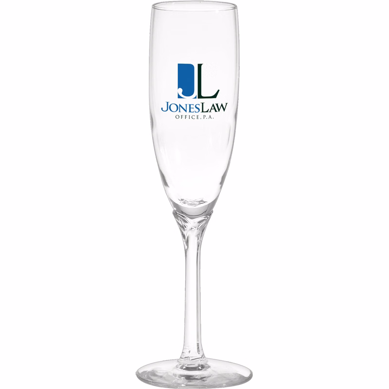 6 oz. Domaine Clear Stem Flute