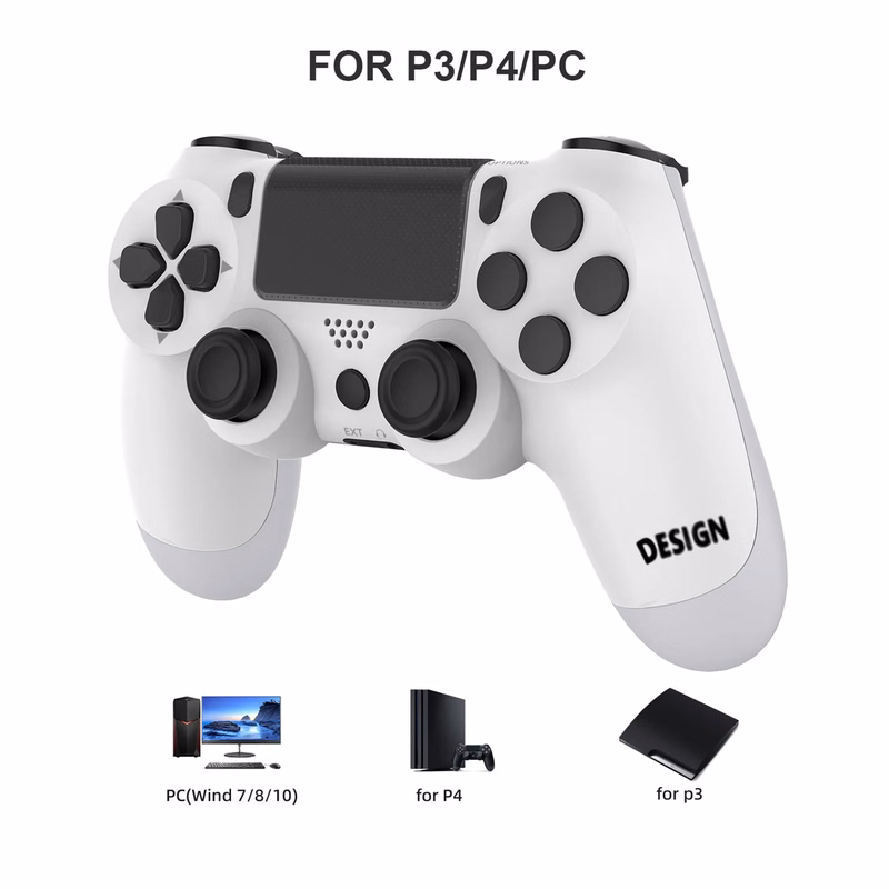 Pro Wireless PS4 Controller With Six-Axis Dual Vibration