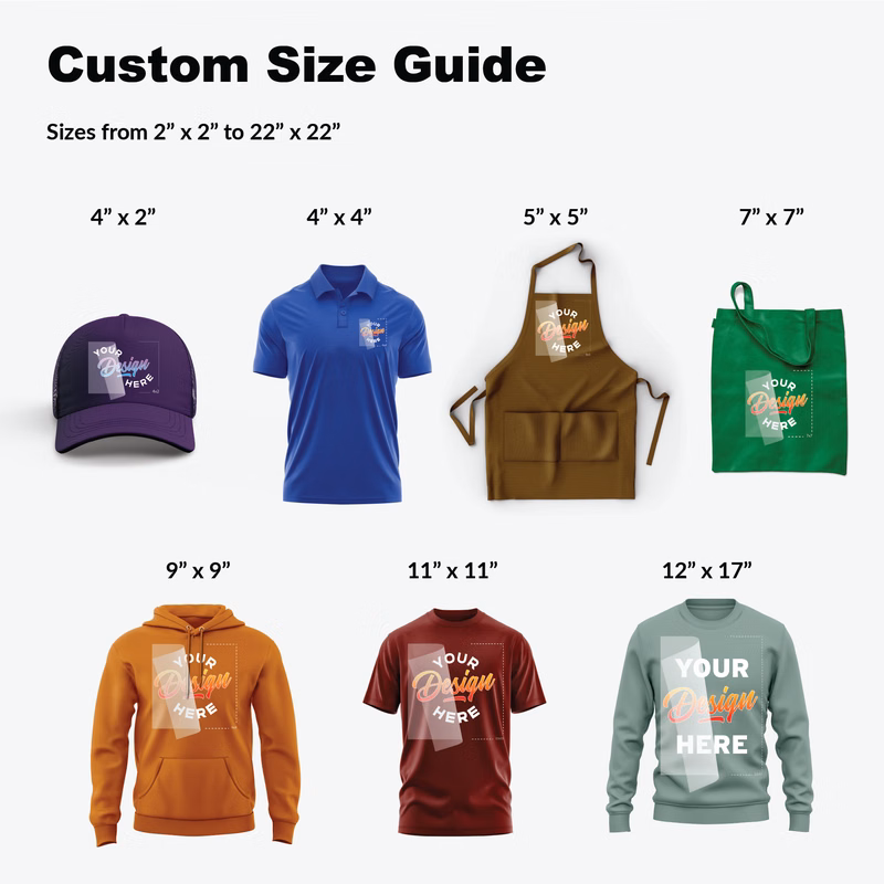 DTF Custom Sweatshirt Transfers