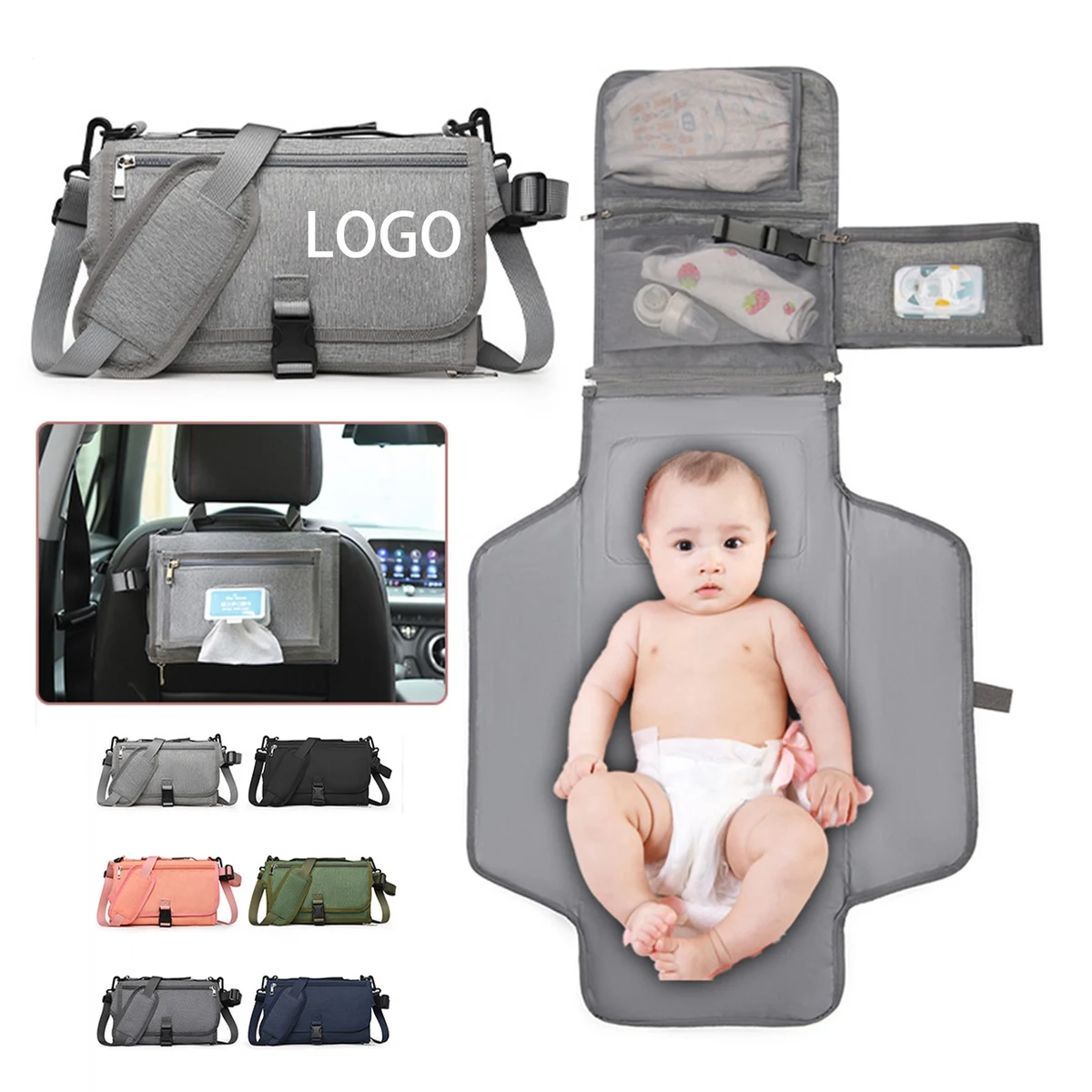 Folding Diaper Bag 1