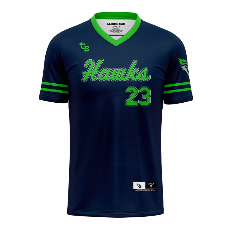 V-Neck Baseball Jersey