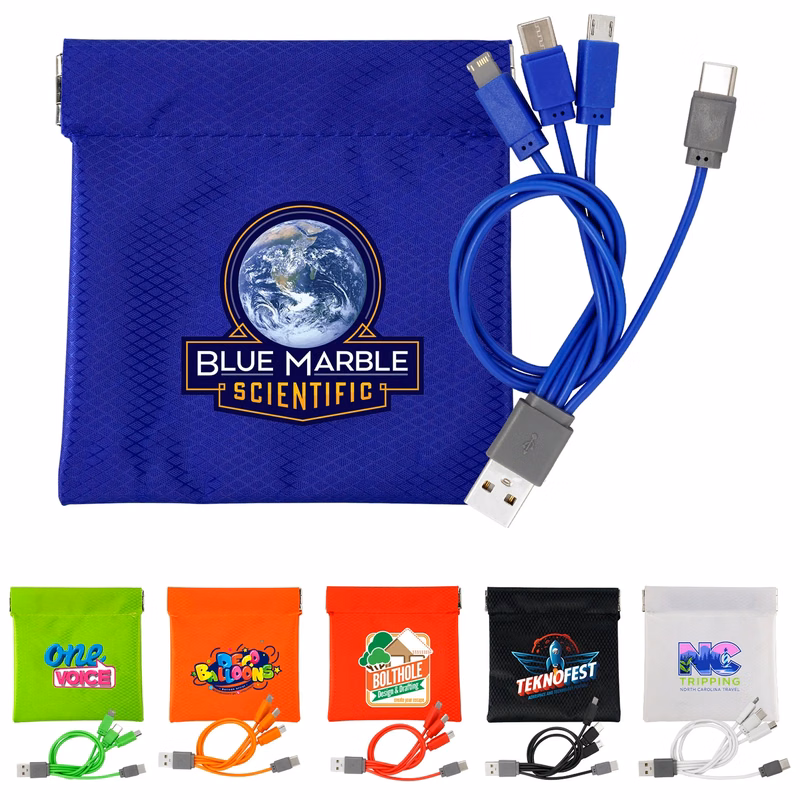 Colorful C to C Cable Pouch