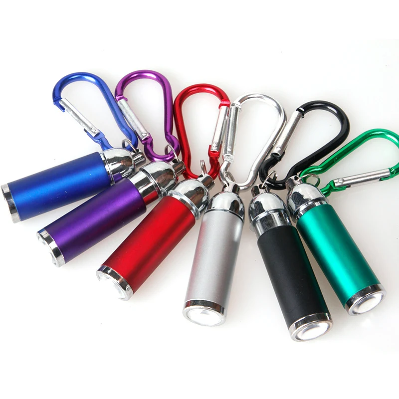 Mini Carabiner Clip LED Light Flash Light with Carabiner 1