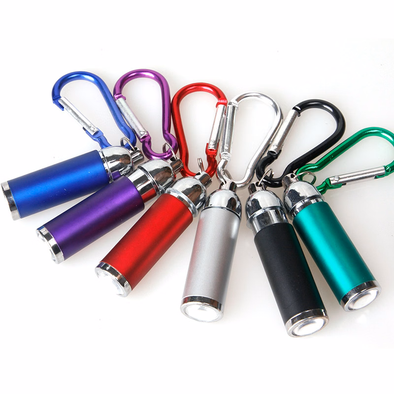 Mini Carabiner Clip LED Light Flash Light with Carabiner