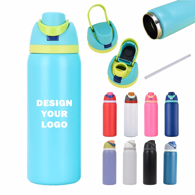 32oz Sip Spouted Insulated Stainless Steel Water Bottle