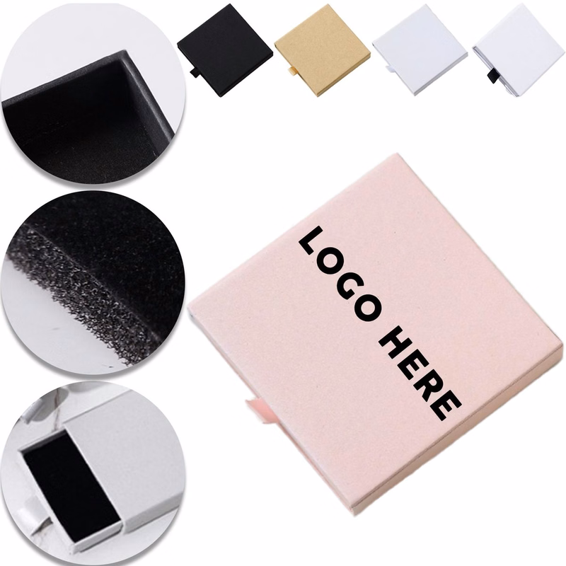 3.5x3.5x0.7 Inch Slide Drawer Jewelry Container