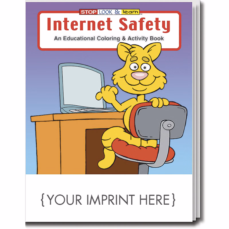 COLORING BOOK - Internet Safety Coloring & Activity Book