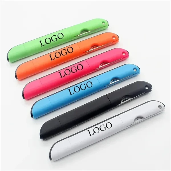 4-In-1 Multi-Tool Pen for Office, School and Events, custom pen with logo imprint 1