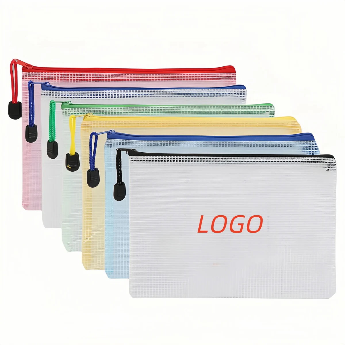 Mesh Zipper Pouch Bags 1