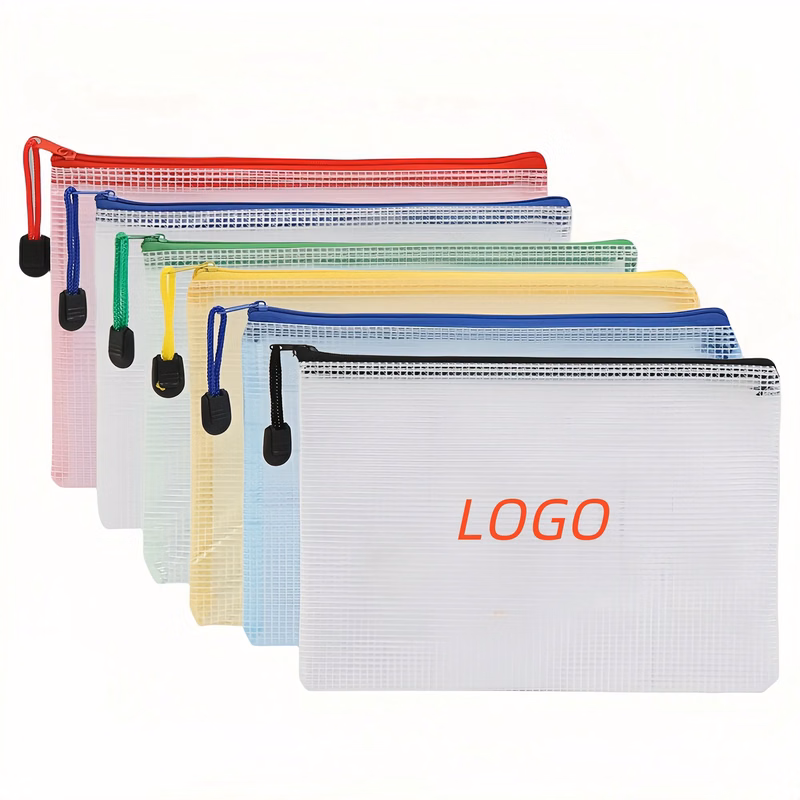 Mesh Zipper Pouch Bags