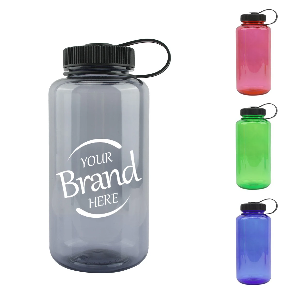 32oz BPA free Plastic Water Bottle 1