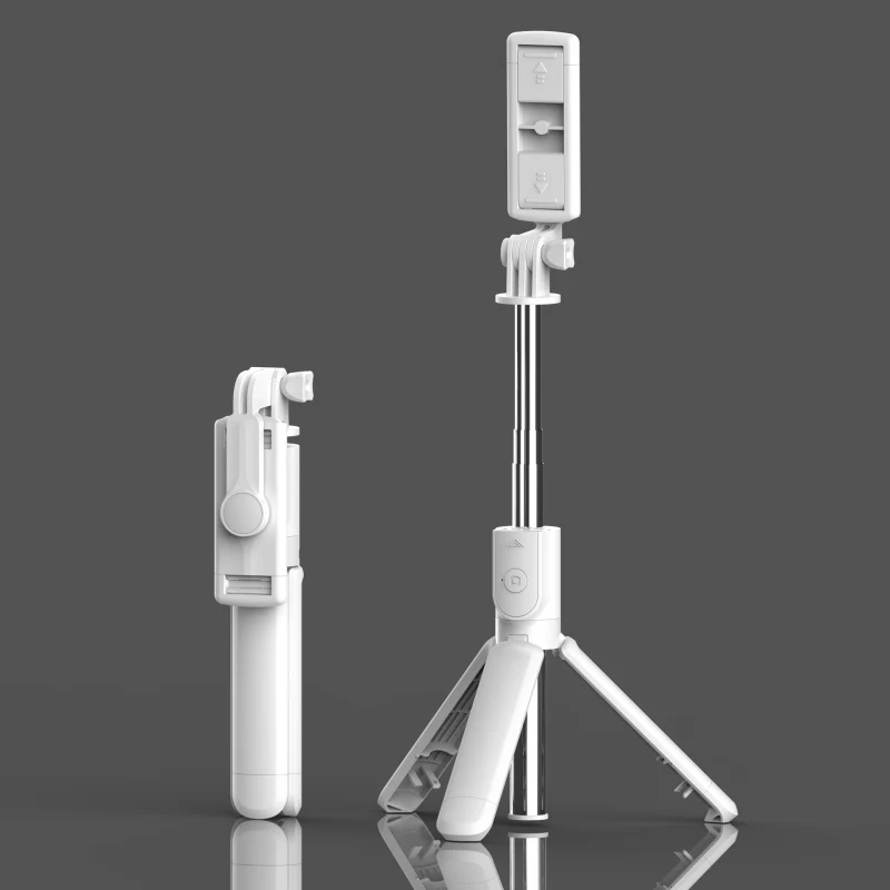 Retractable Tripod Selfie Stick with Bluetooth 1