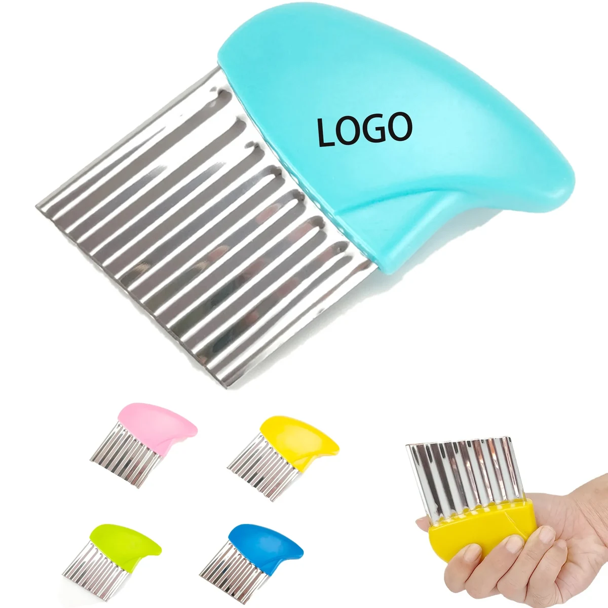 Crinkle Cut Knife Wavy Vegetable Slicer 1