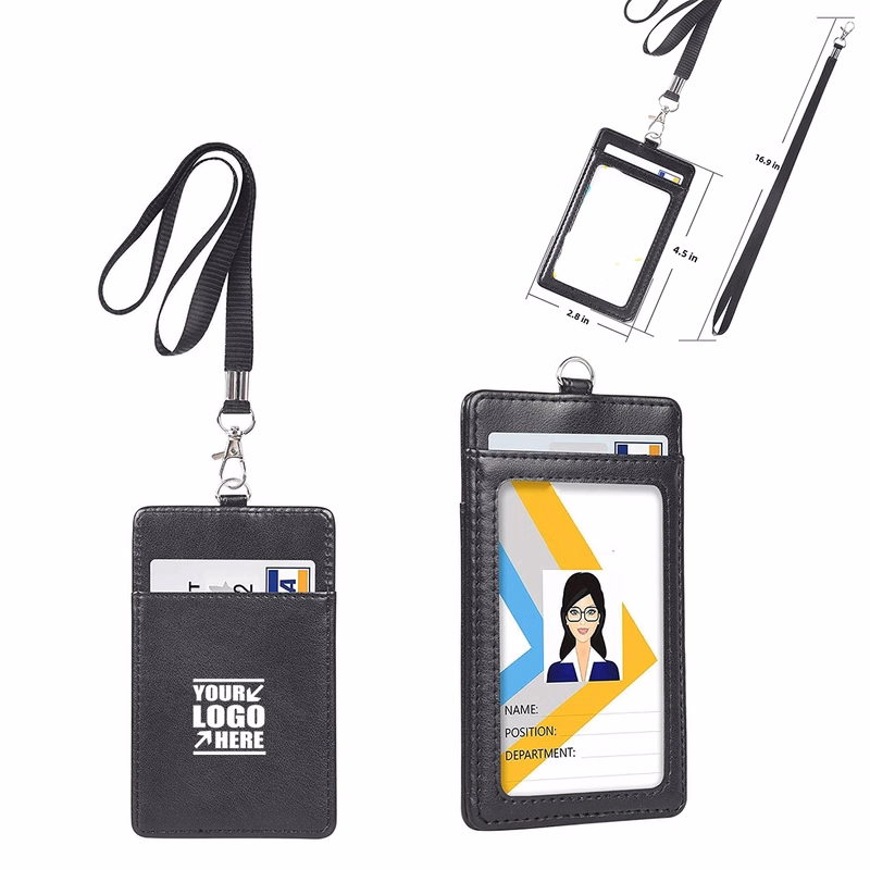 Hot Selling PU Multi Function Card with Lanyard