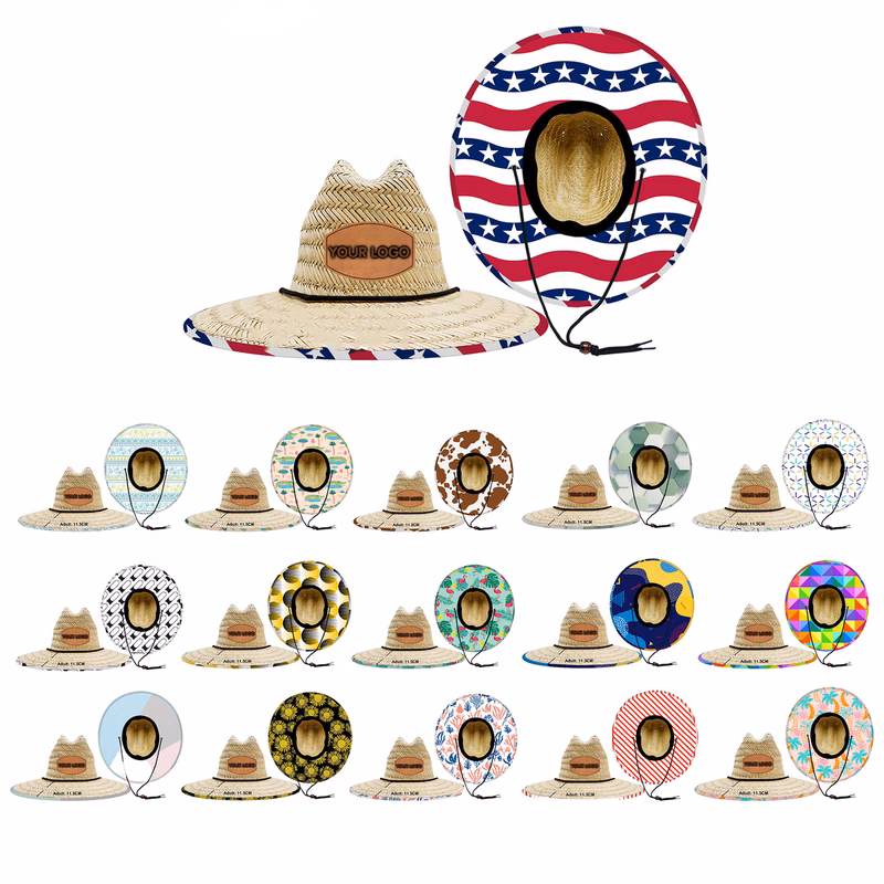 Woven Grass Wide Brim Sun Hat