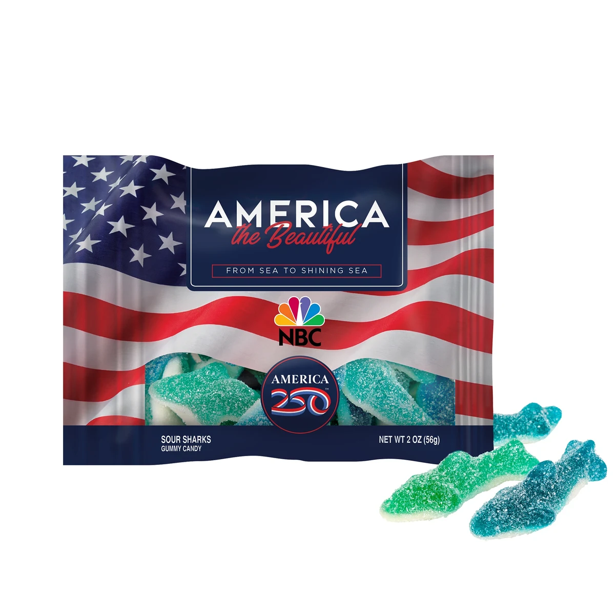 America 250- 2oz. Digibag™-Sour Sharks 1