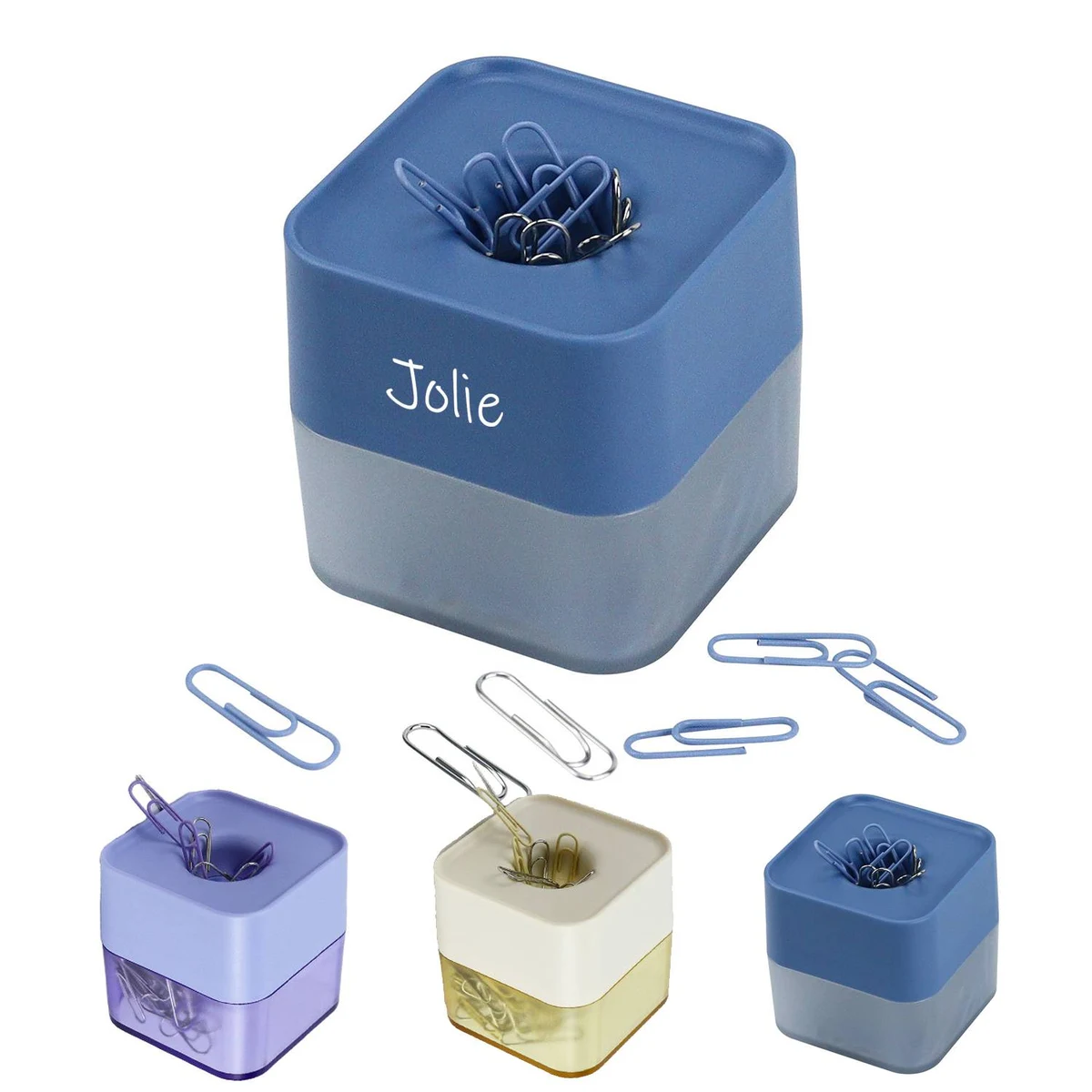 Square Paper Clip Holder 1