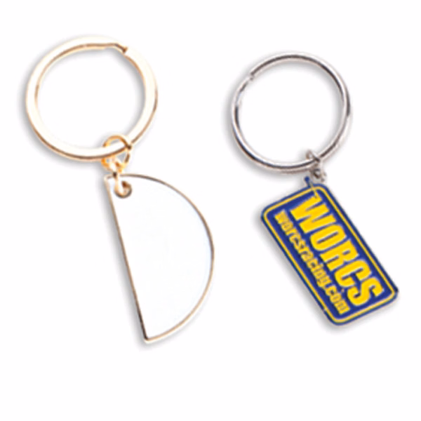 1.75" Soft Enamel Key Chain (1 Sided)