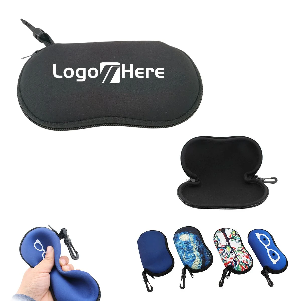 Full Color Neoprene Glasses Case 1