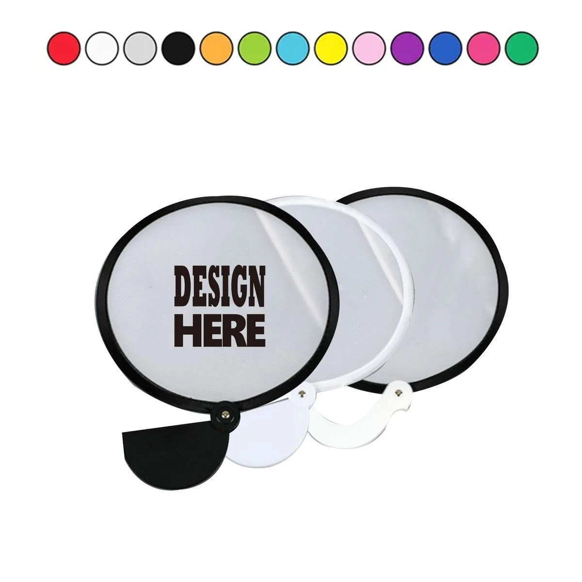 Portable Reflective Folding Fan 1