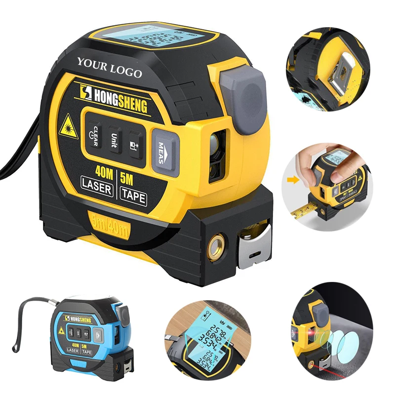3 in 1 Digital Laser Distance Meters with LCD Display 1
