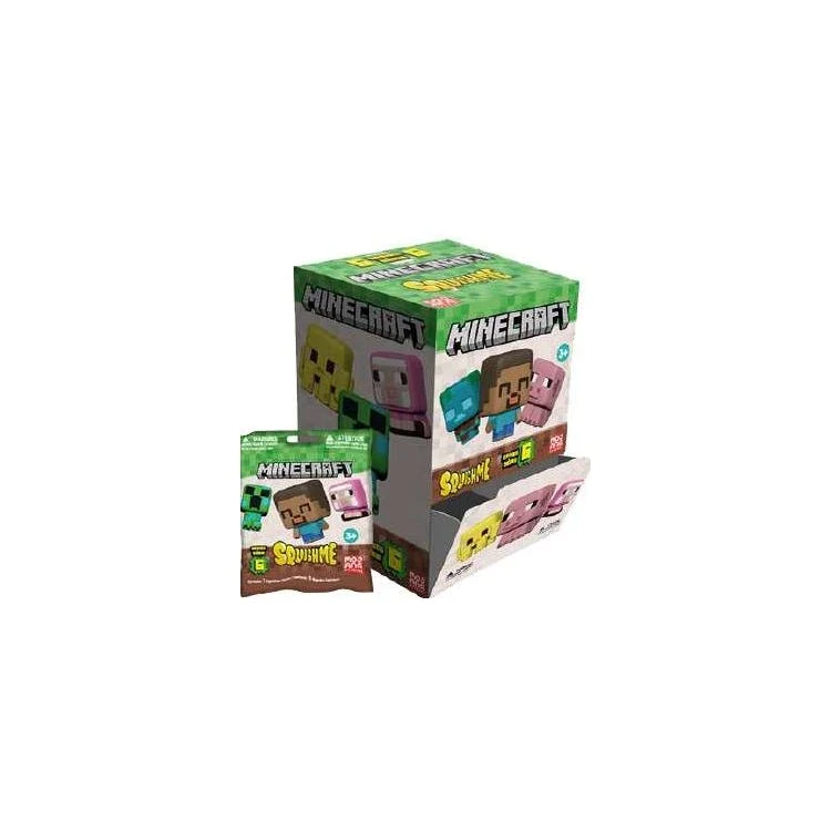 Minecraft SquishMe - Assorted 3.5" 1
