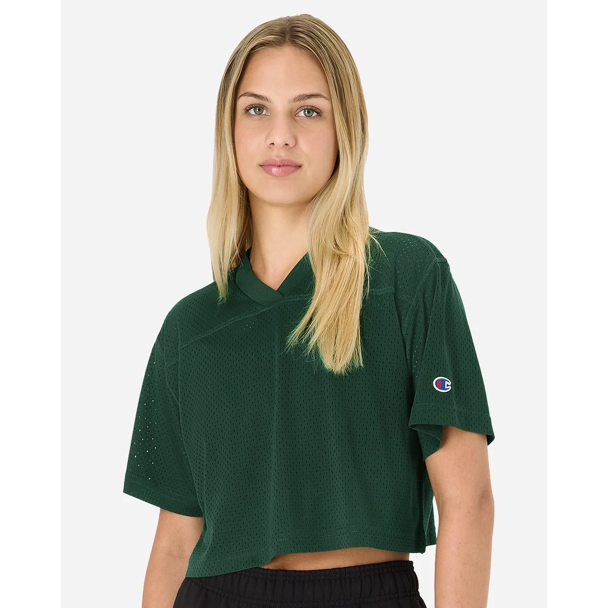 Women's V-Neck Mid-Length Practice Mesh Jersey - SML260 1