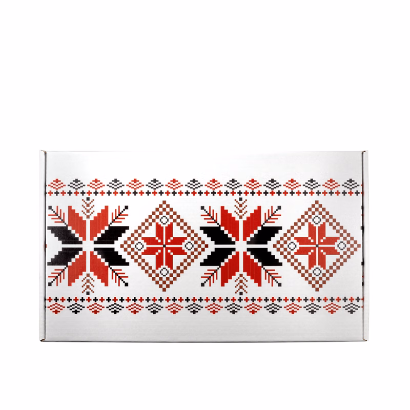 Mailing Box, B-Flute20" x 12" x 4" - White - F - 960 sq in