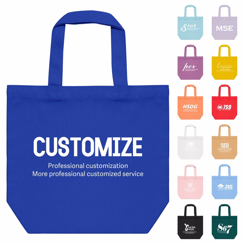 Colorful Canvas Tote Bag