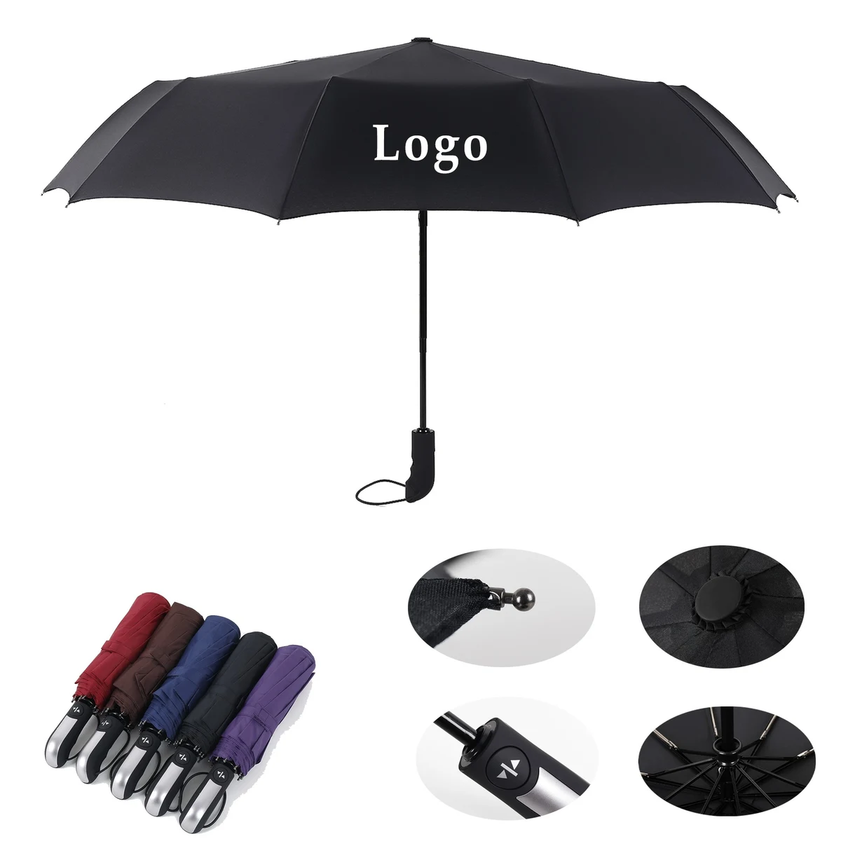 Custom Folding Business Umbrella 1