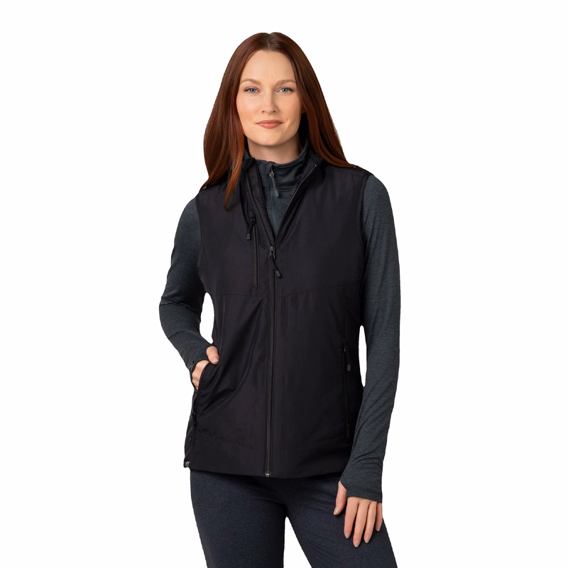 Storm Creek Women's Discoverer 100 GSM Insulated Smooth Face Vest