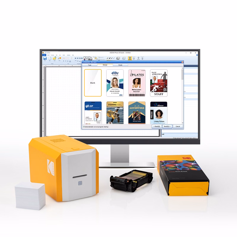 Single Sided KODAK ID Card Printer