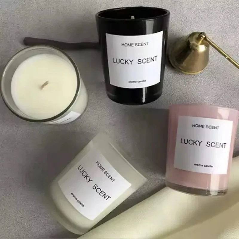 Custom Scented Candle In Glass Jar 1