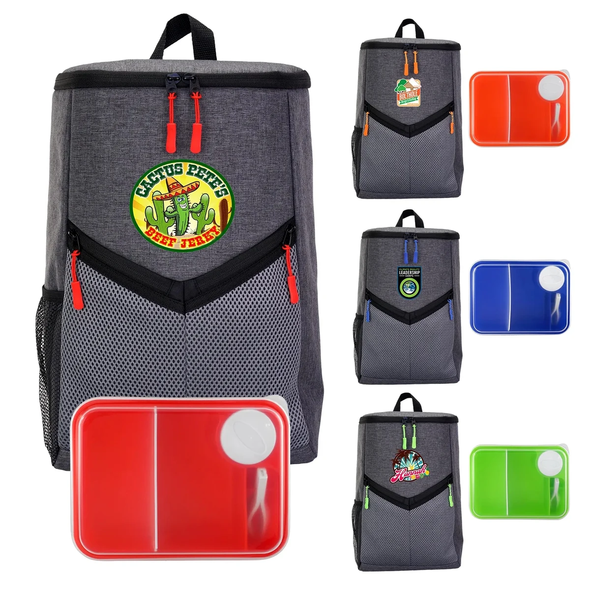 Victory On The Go Backpack Cooler Set 1