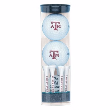 Wilson" Ultra" Golf Ball Tube w/ 2 Golf Balls, 8 Tees & 1 Marker