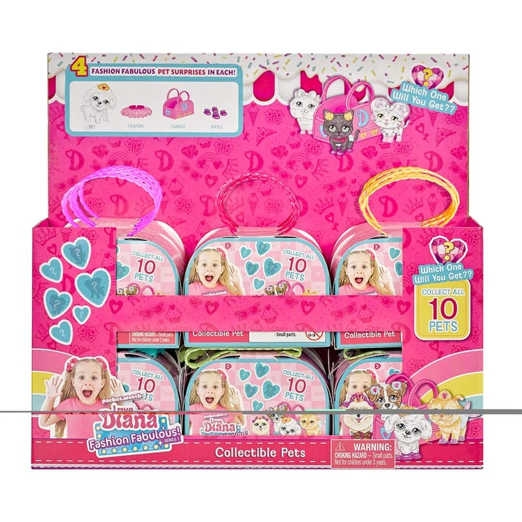 3.5" Love Diana Collectible Pets - Assorted Styles Blind Box 1
