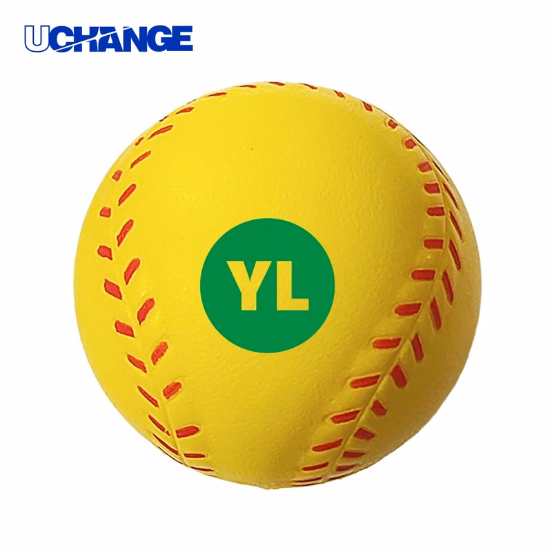 Personalized PU Foam Baseball Stress Ball