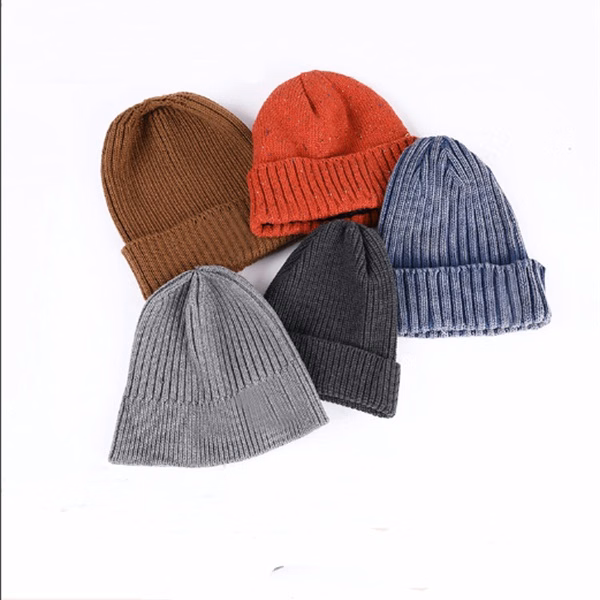 Cuff Beanie Hat Winter Skull for Women and Men