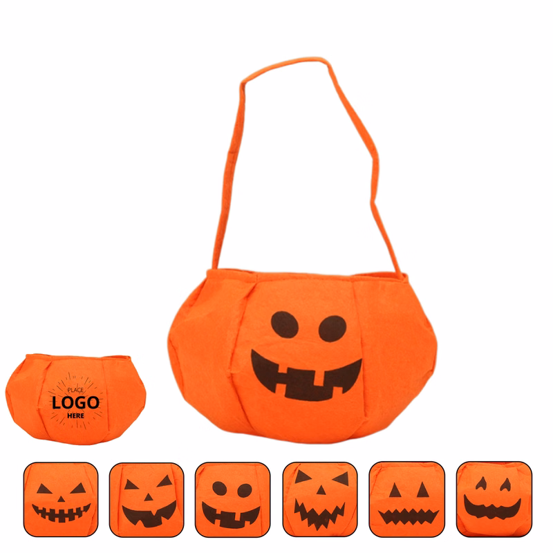 Pumpkin Trick Or Treat Bag