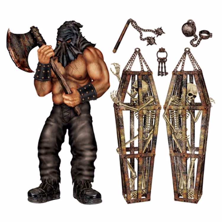 Stairway, Window & Torch Props Executioner & Skeleton Props