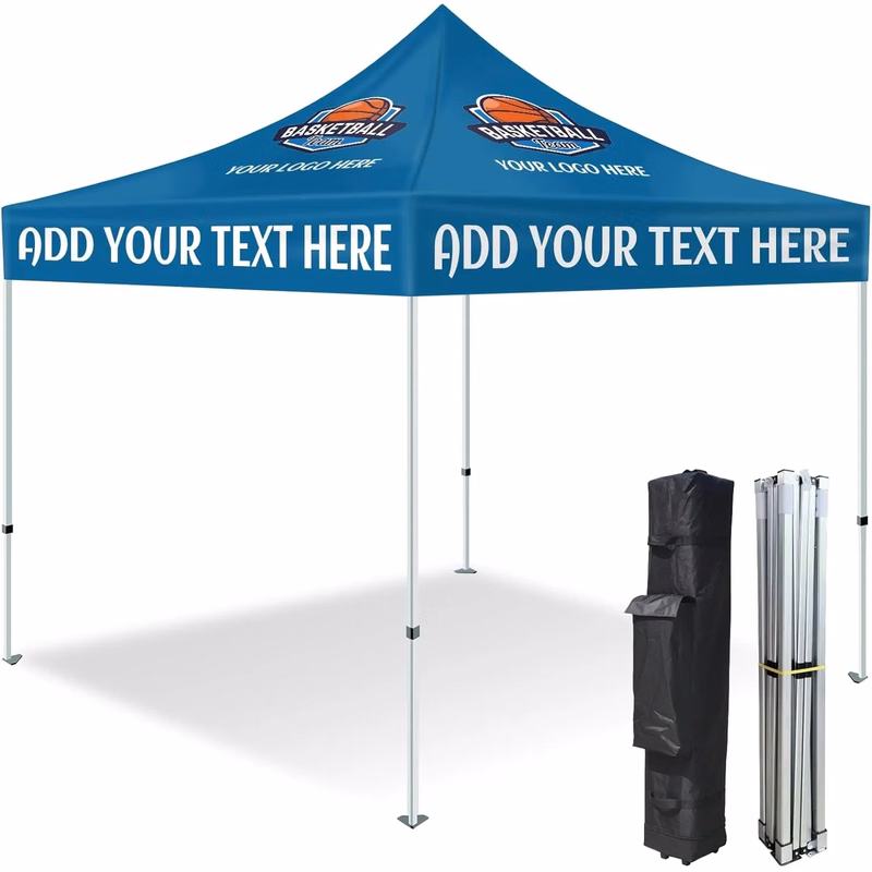 10' x 10' Pop Up Tent Kit w/ Steel Frame