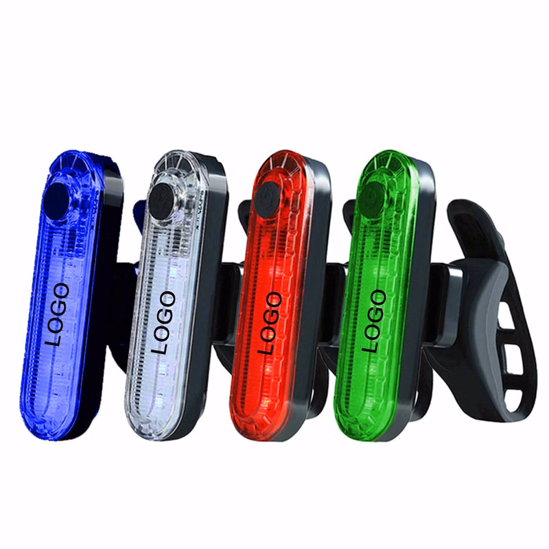 USB Rechargeable LED Bike Tail Light Safety Light