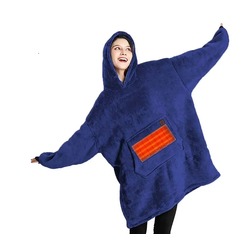 Usb Heated Wearable Blanket 1