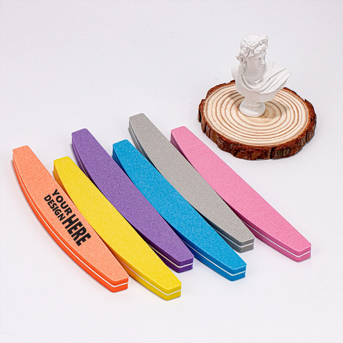 Sponge Nail File Double Side Manicure Tool 1