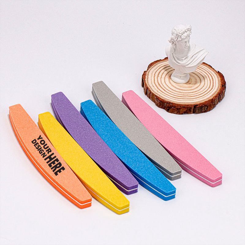 Sponge Nail File Double Side Manicure Tool