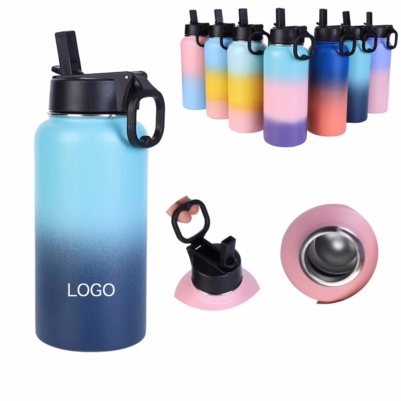 32 Oz Stainless Steel Vacuum Insulated Sports Water Bottle