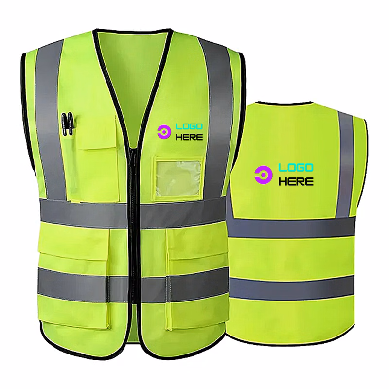 MOQ 50 Volunteer Safety Vest ?C Reflective & Bright