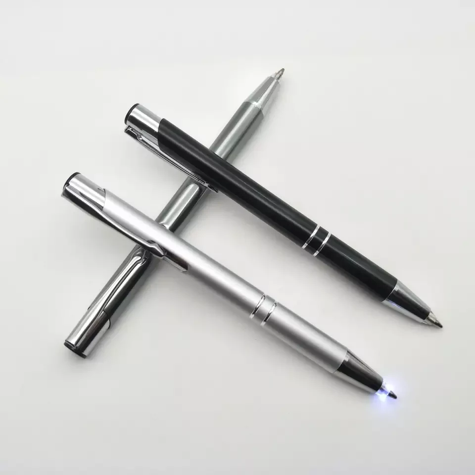 Ballpoint Pen with Flashlight 1