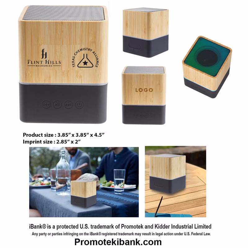 iBank ® Wooden Bluetooth Speaker